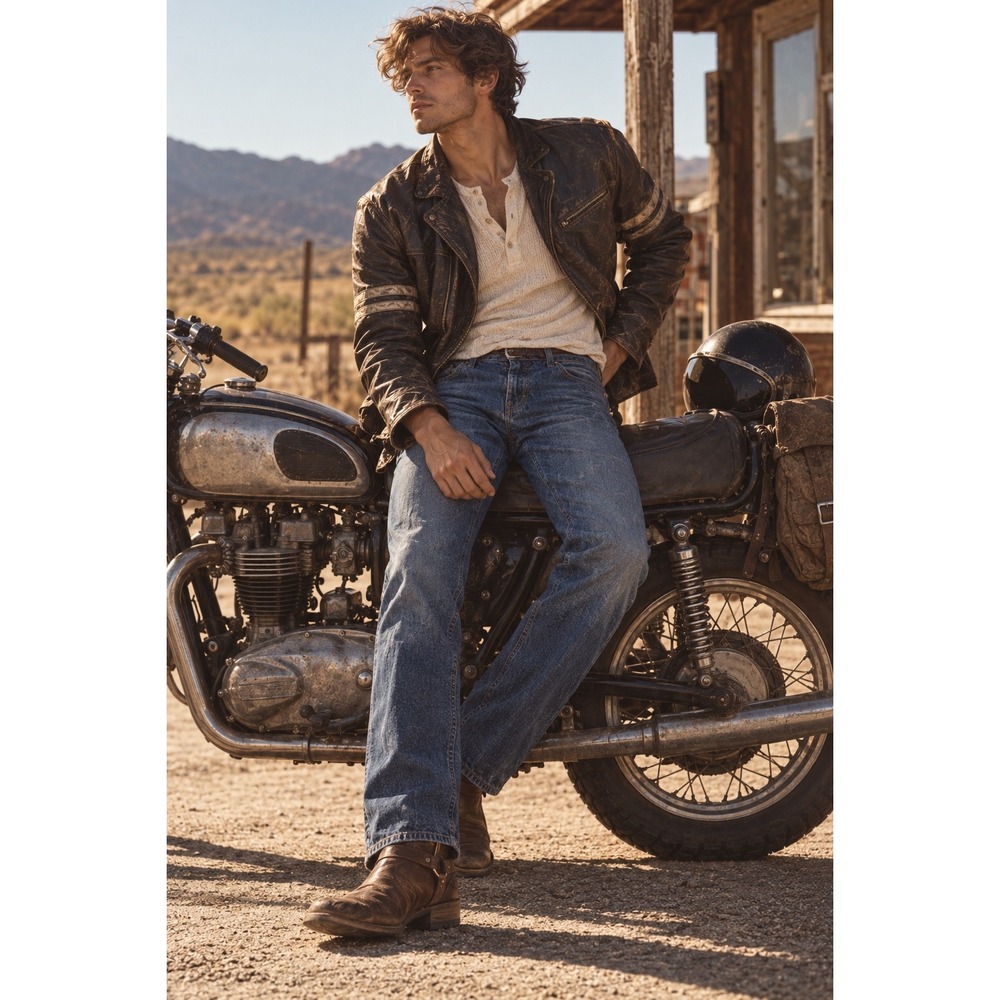 Bull-it Mens Slim Fit Motorcycle Riding Jeans Dark Wash Blue Size 30 S